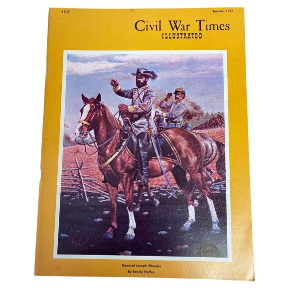 1976 Civil War Times Illustrated Lot of 10 VG+ History Magazines Excl Mar & Sep - Picture 3 of 12